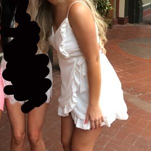 White tie dress